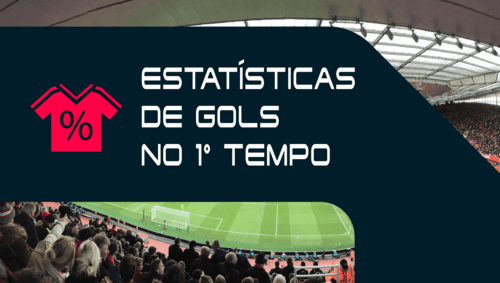 Estatísticas de gols no primeiro tempo