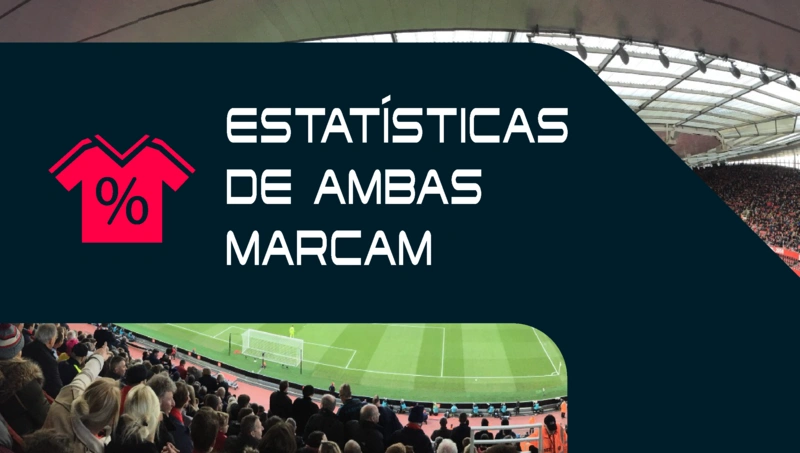 Estatísticas de ambas as equipes marcarem