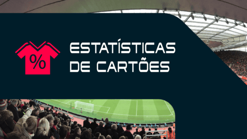 Estatísticas de cartões na partida