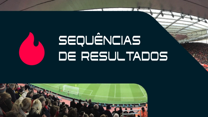 Sequências de resultados na partida