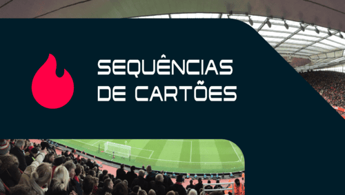 Sequências de cartões na partida