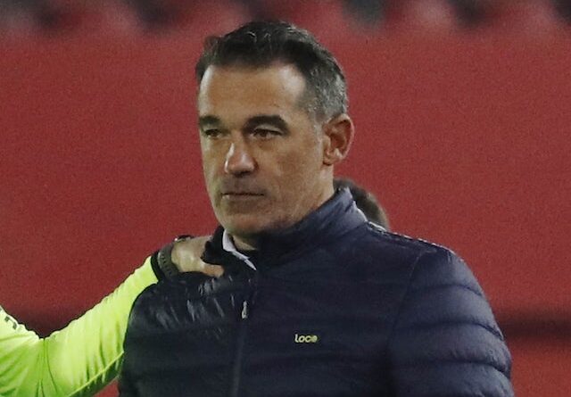 O técnico do Mallorca, Luis Garcia, em 2 de janeiro de 2022