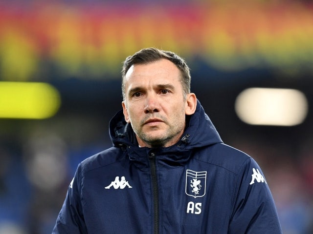 Manajer Genoa Andriy Shevchenko berfoto pada 21 Desember 2021