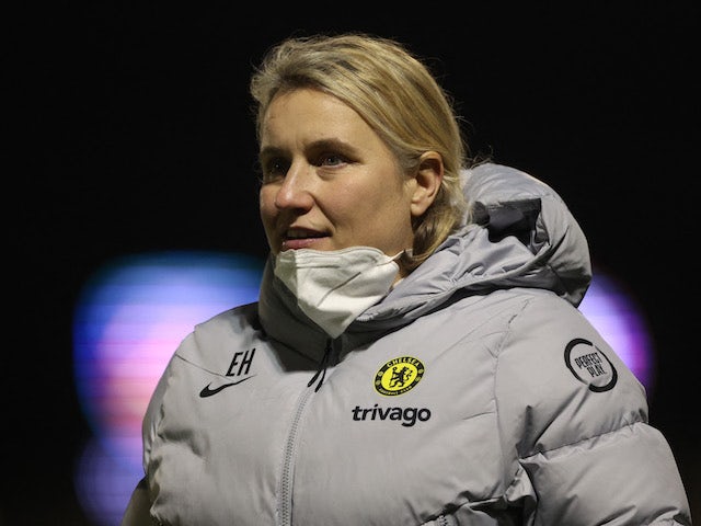 Manajer Wanita Chelsea Emma Hayes sebelum keberangkatan pada 19 Januari 2022