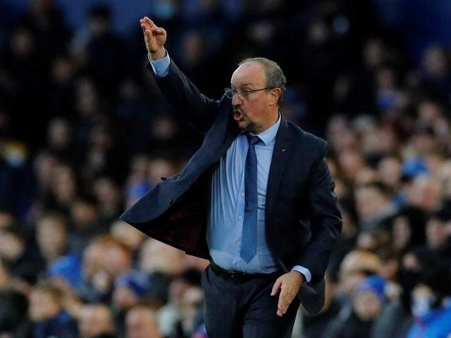 Treinador do Everton, Rafael Benitez, 2 de janeiro de 2022