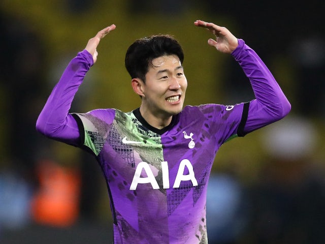 Son Heung-min beraksi untuk Tottenham Hotspur pada Januari 2021