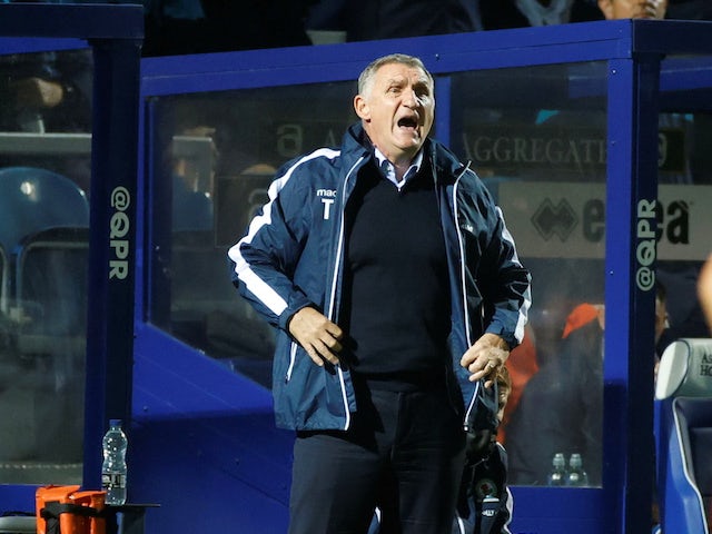 Tony Mowbray, manajer Blackburn Rovers, pada 19 Oktober 2021