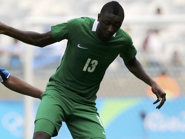 Umar Sadiq beraksi untuk Nigeria pada 2016