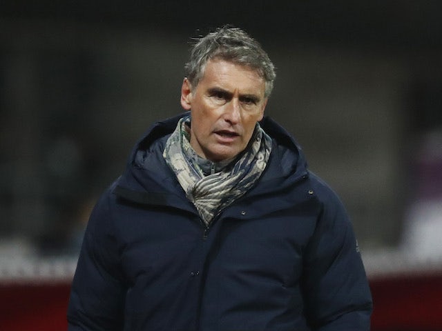 Olivier Dall'Oglio, sekarang bertanggung jawab atas Montpellier, difoto pada Maret 2021