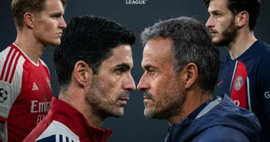 PSG
x
Arsenal – Notícias e Prováveis Escalações
